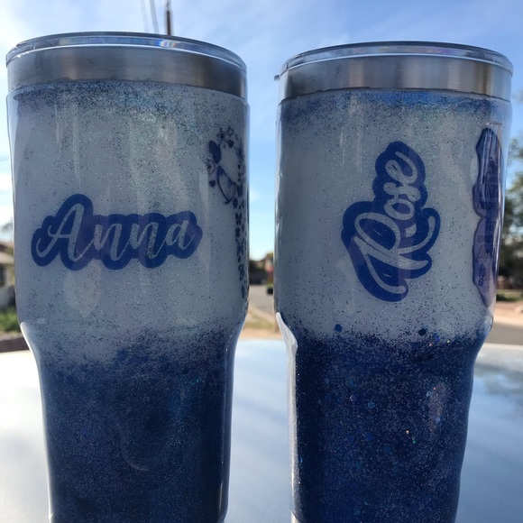 Custom 30 oz Glitter tumbler Mamarazzi & Co - Picture 7 of 7
